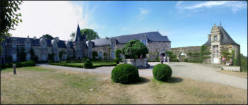 Rochefort en Terre : parc et château