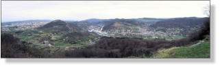 Besançon : la ville dans le méandre du Doubs